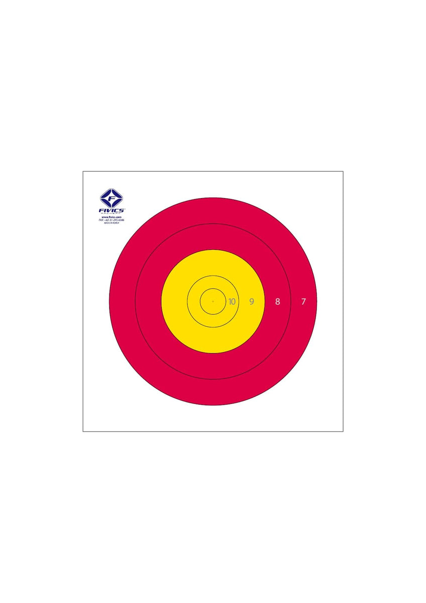 122cm - CENTER 4 RING OUTDOOR TARGET FACE